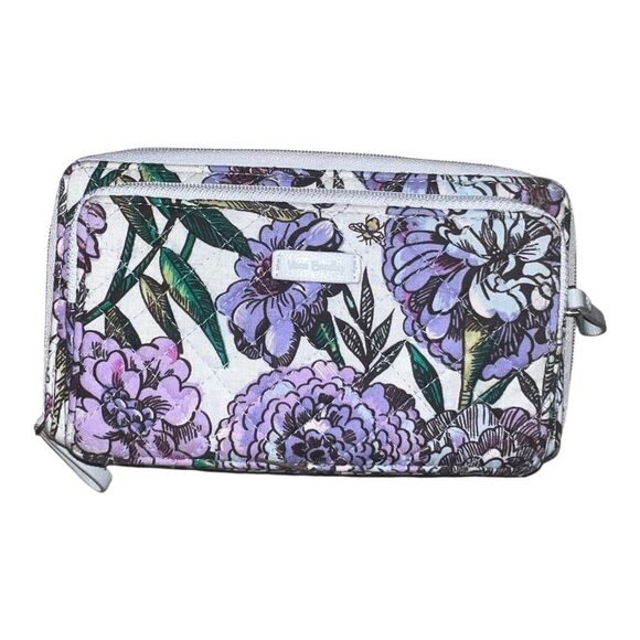 Vera Bradley Lot of 5 Wallets & Small Bags Cupcakes Green Lavender Meadow GUC - Picture 11 of 13